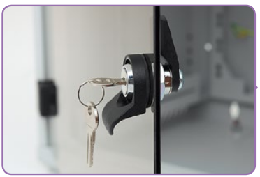 Wandschrank RBA Türschloss